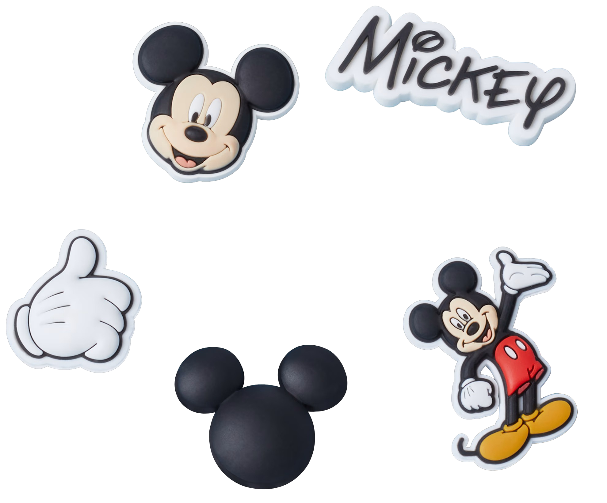 Crocs Mickey Mouse Jibbitz 5PK Charms